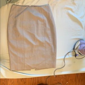 Work pencil shirt grey